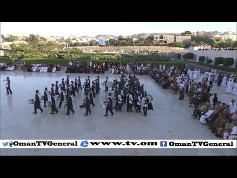 تسجيل كامل للحفل العسكري الموسيقي من ميدان دار الأوبرا السلطانية - مسقط