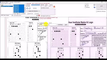 How to Read Sheets and get Results in Addmen OMR Answer Sheet Checker Software?