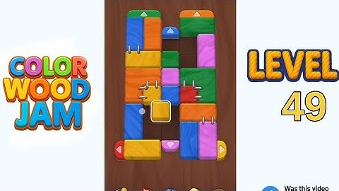Color Wood Jam Level 49 Walkthrough Solution
