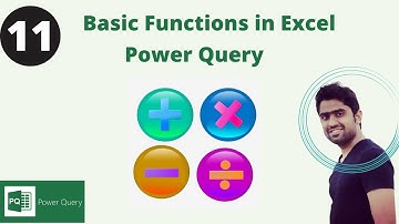 Addition Subtraction Division and Multiplication in Excel Power Query
