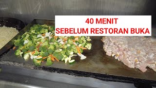 POV.!!!40 MENIT SEBELUM RESTORAN HIBACHI EXPRES AMERIKA BUKA!!