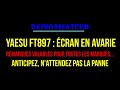FT897 - Panne d'affichage - Anticiper plutôt que de subir. Vidéo valable pour d'autres marques aussi