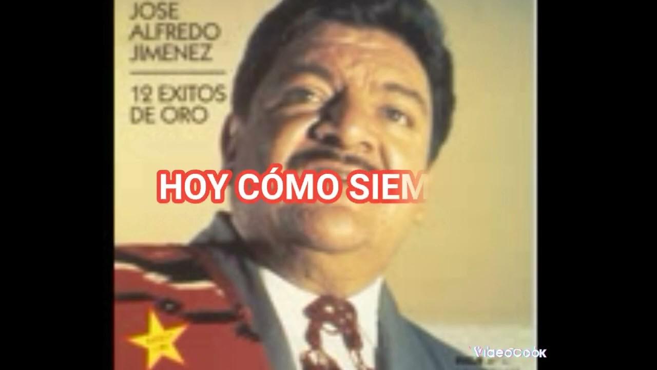 KARAOKE LA MEDIA VUELTA JOSÉ ALFREDO JIMENEZ YouTube