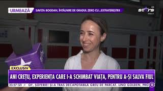 Ani Crețu, celebra Urinela, experiența care i-a schimbat viața