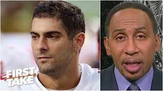 Stephen A.: Jimmy Garoppolo isn't a reliable QB for the 49ers | First Take