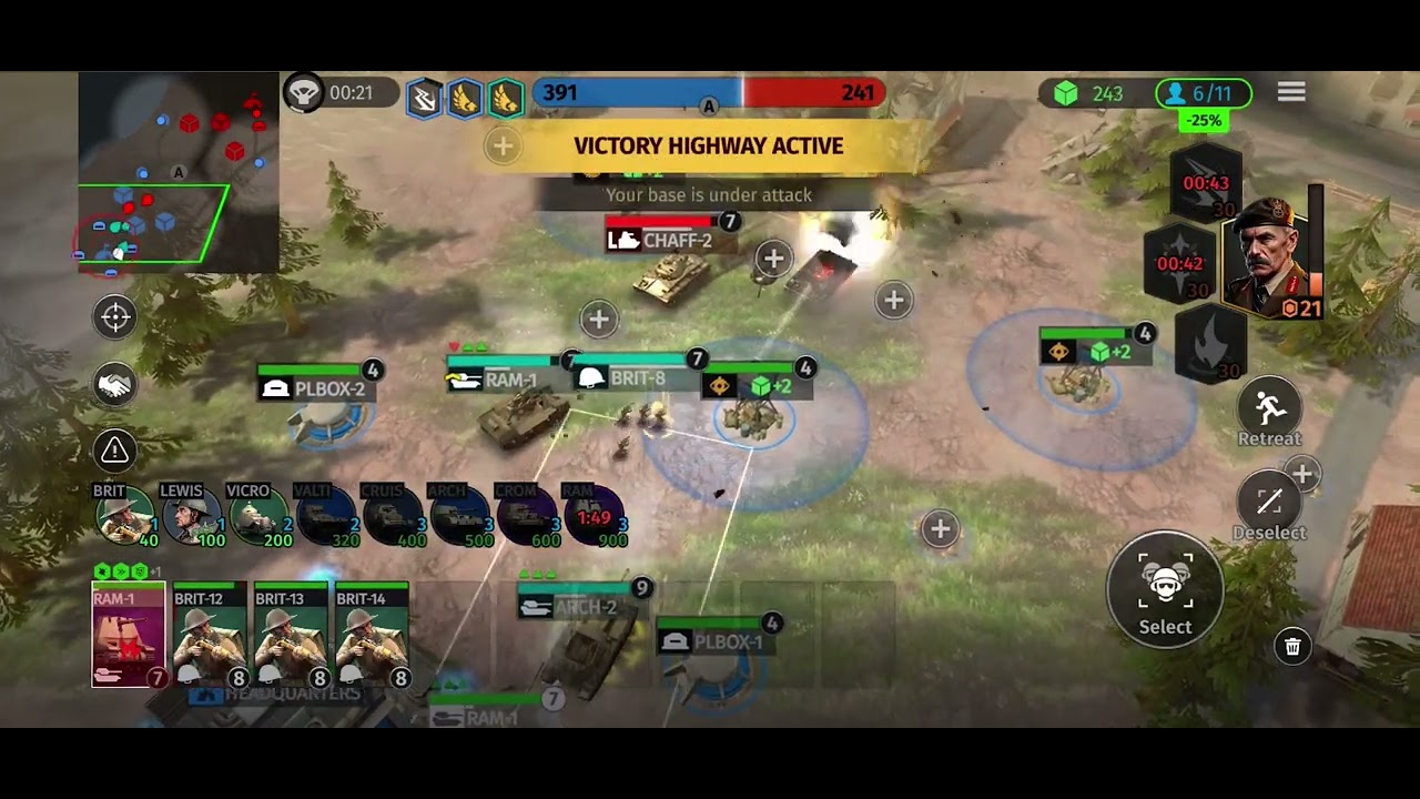 Clash of Powers UK vs US Showdown - World War Armies | WWA