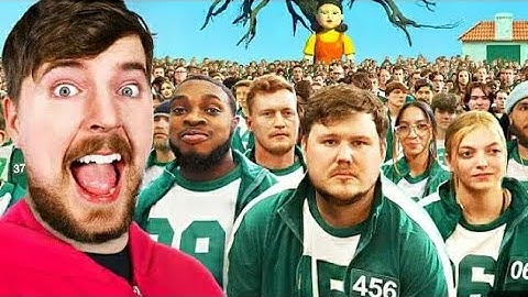 Mr. Beast Played Real Life Squid Game For $500,000 || MrBeast Hindi Dubbed || MrBeast Challenge