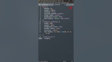 Animated Colorful Progress Bar | HTML CSS