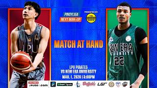 PINOYLIGA NEXTMAN CUP S4 | LPU PIRATES VS NEU HUNTERS