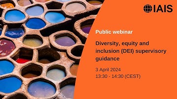 Public background session consultation on DEI supervisory guidance