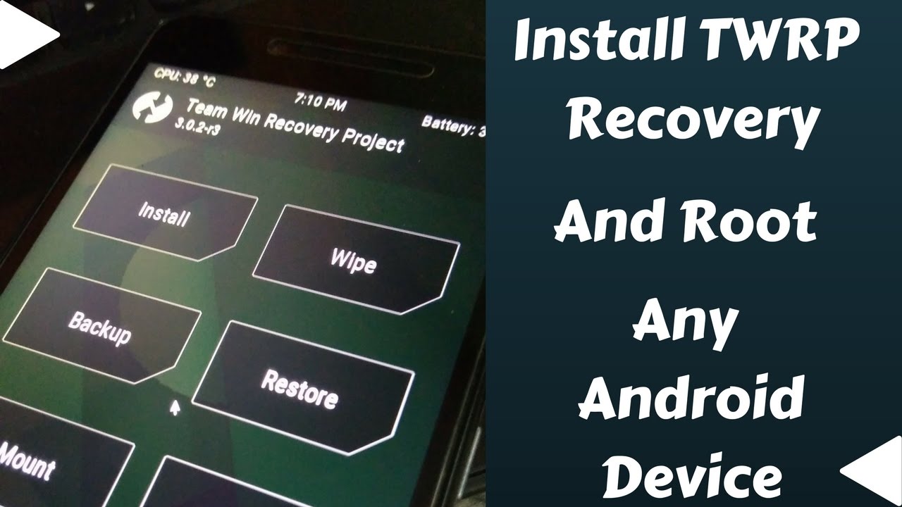 How to Install TWRP recovery and root any android device !! Step by step vlogs in spanish