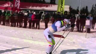 Olympian Ivan Babikov wins the 50 km classic cross country ski race in Corner Brook, NL