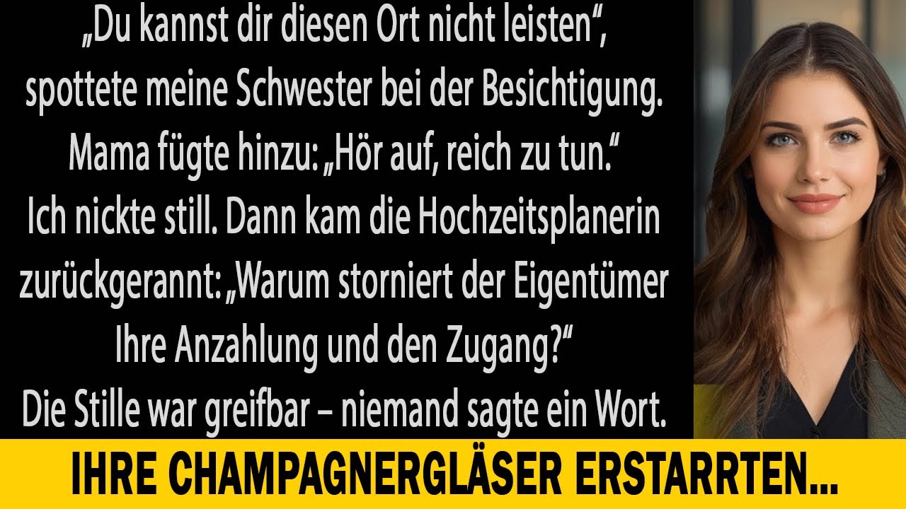 Meine Schwester sagte: „Du kannst dir das nicht leisten“ – bis der Besitzer meinen Namen nannte.
