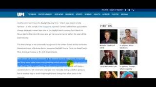 Turn Back The Clocks, Daylight Saving Time Ends At 2 A M Sunday