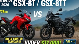2026 Suzuki GSX-8T & GSX-8TT Review - Best Value Sport Tourer Under $11K!