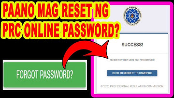 How to Reset PRC LERIS Password Online, If You Forgot it!