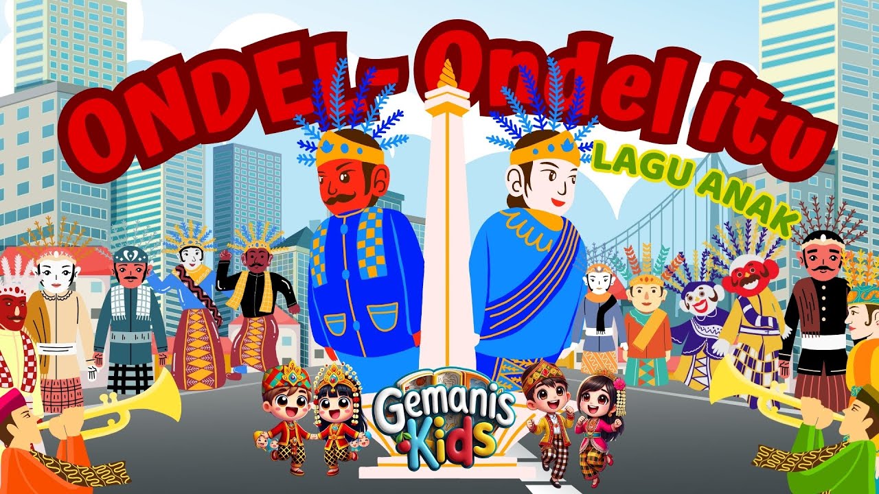Ondel-Ondel itu | Lagu Anak Terbaru 2024 ( Official Music Video )#laguanak