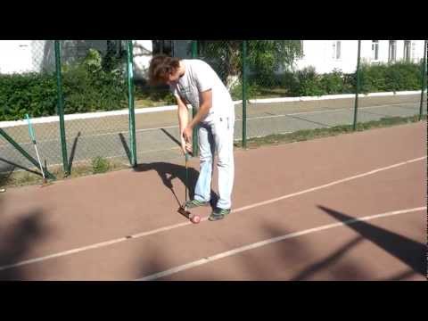 Gateball in Astrakhan.Суперпопулярная в Японии игра.03.06.2012