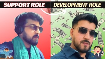 Career Transition: Switching from Support to Developer Role Made Easy | Complete guidance #developer