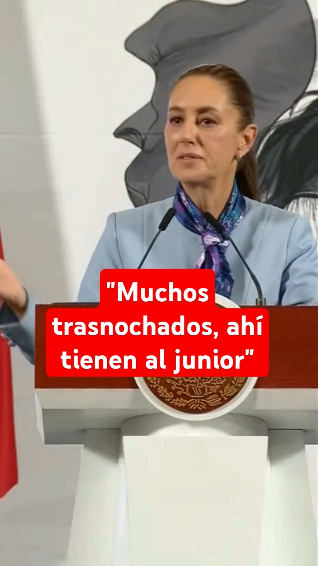 Sheinbaum responde a medios y gente que desean que a México le vaya mal