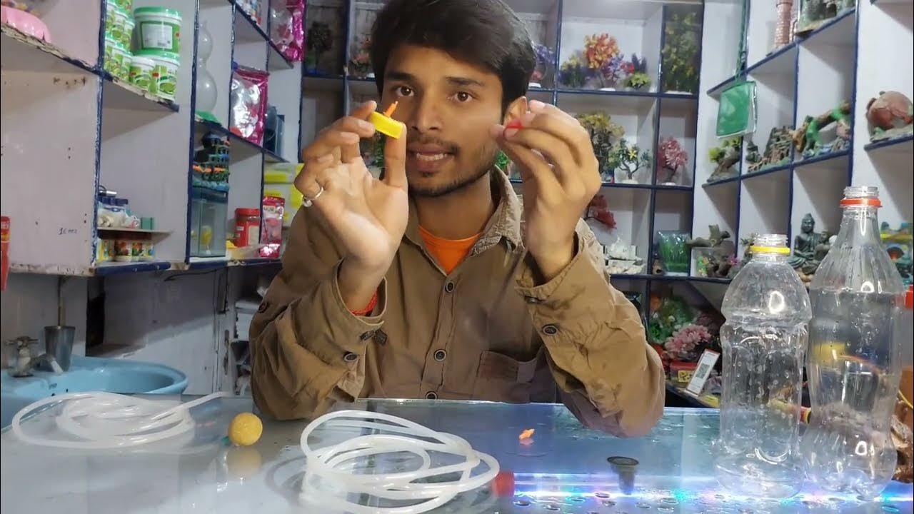 Air Pump for Fish Tank with Plastic Bottle | Do not use Electricity