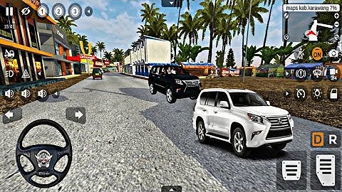Bus Simulator Indonesia #17 - Lexus Driving Walkthrough - Android Gameplay