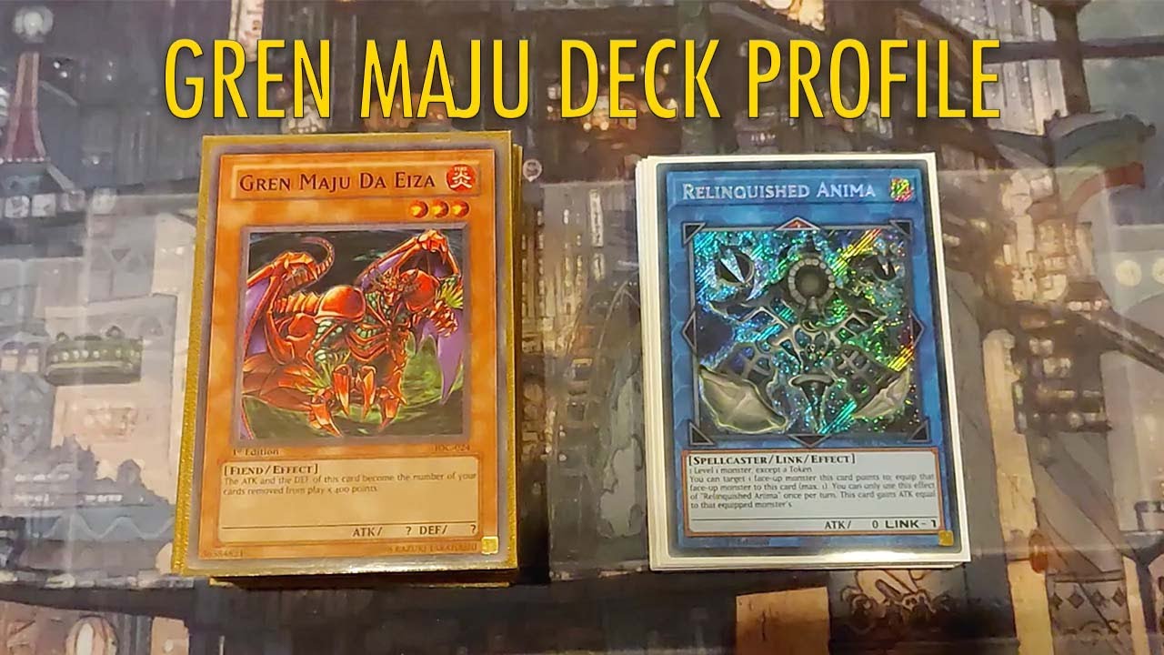 EPIC GREN MAJU Golden Castle - Deck Profile YuGiOh! December 2021