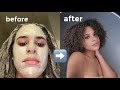 I used Aztec clay mask on my skin and my curly fro *shocking results*