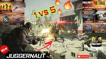 New Juggernaut Mode Gameplay in Call of Duty Mobile:Season 8 update, The Forge