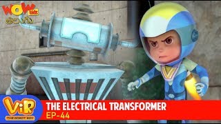 తెలుగు Cartoon | Vir: The Robot Boy In Telugu | Kathalu | The Electrical Transformer | Ep 44