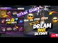 Dream Dive Skydive Event Free Fire |New Faded Wheel Unlock |FF New Event Today | Free Fire New Event
