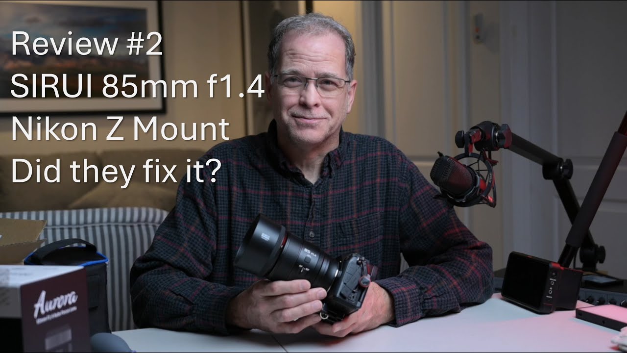 Sirui 85mm f1.4 for Nikon Z-Mount: Did they Fix it? - YouTube