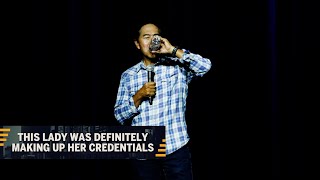 This Lady Was Definitely Making Up Her Credentials | Henry Cho Comedy