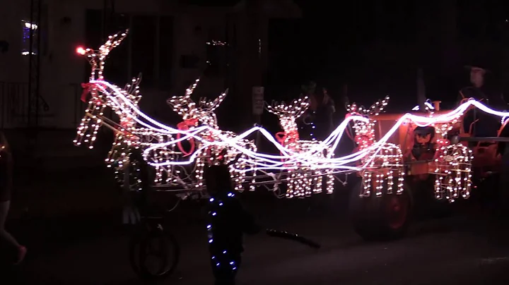 Greenwich Lighted Tractor Parade 2016