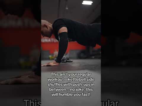 KettlebellWorkout Calisthenics PushUps StrengthTraining FitnessOver40 NoExcuses