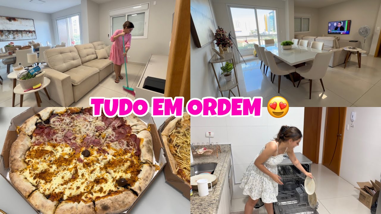 ORGANIZAMOS TUDO !!! ADEUS BAGUNÇA + PRIMEIRA NOITE NO APÊ 🩷