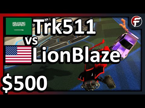 Trk511 против LionBlaze | Матч Ракетной лиги 1 на 1 с бай-ином $500