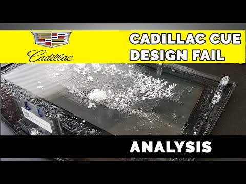 Cadillac CUE  Design Fail Analysis | Teardown | CUESCREENS