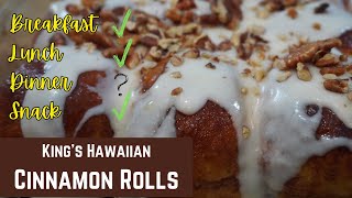 King's Hawaiian Cinnamon Rolls | Easy Cinnamon Rolls Hack