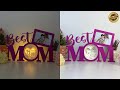 How to make paper cut best mom box