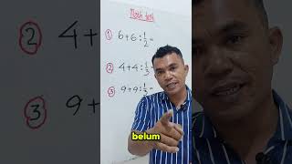 operasi hitung campuran #fypshort #maths #tebaktebakanlogika #viralshort #caracepatmatematika
