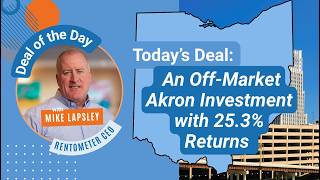 How to Analyze an Off Market Property in Akron, Ohio