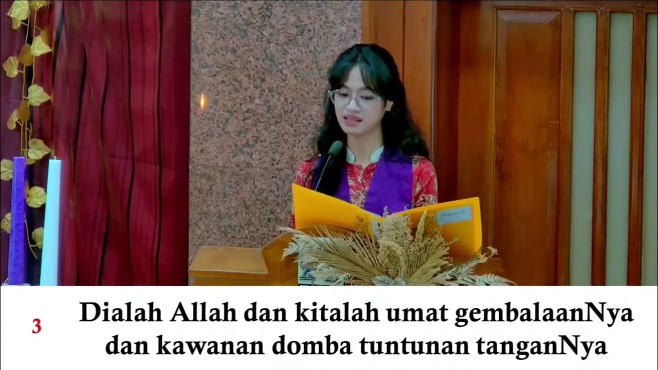 Nyanyian Mazmur 95 (GKI)