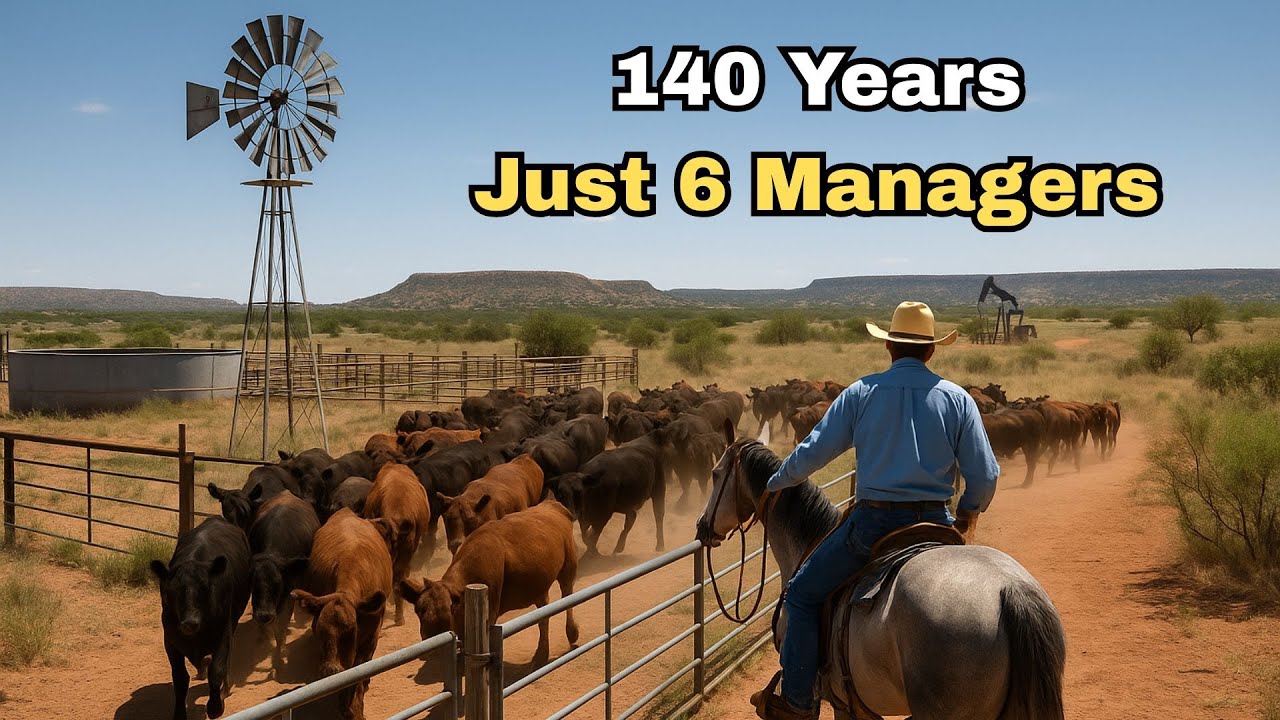 Inside Pitchfork Ranch: A Texas Cattle Empire Since 1883 - YouTube