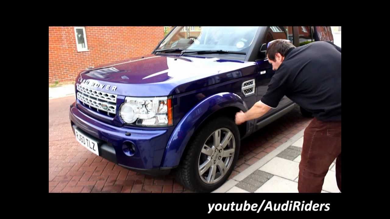 LAND ROVER DISCOVERY 4 20102011 AIR SUSPENSION/BAGS DEMONSTRATION