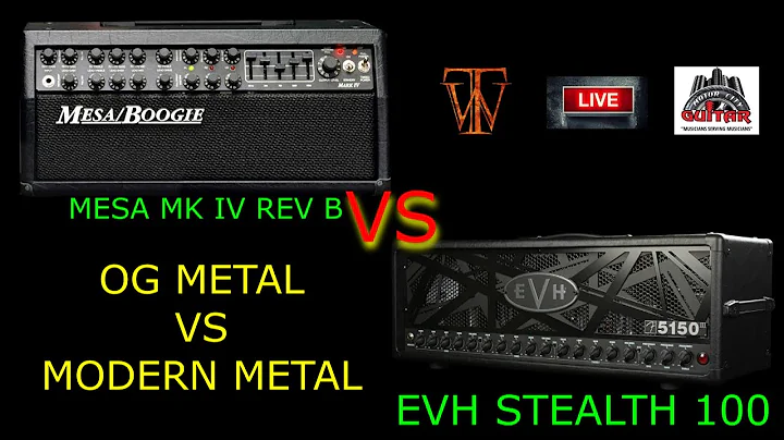 Mesa MK IV Rev B vs EVH Stealth 100