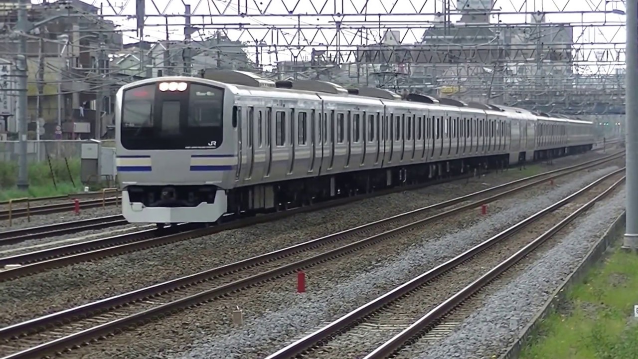 Japanese Train(JR East) E217 Series & E259 Series YouTube