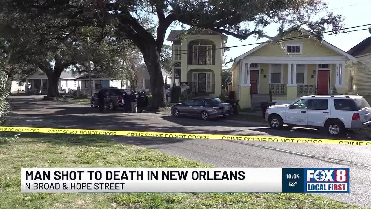 Man shot to death in New Orleans - YouTube