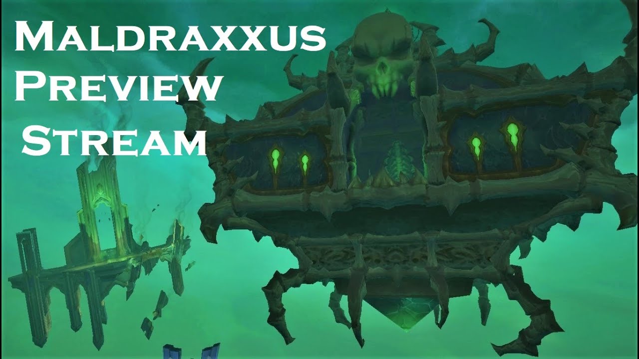 World of Warcraft Shadowlands Maldraxxus YouTube