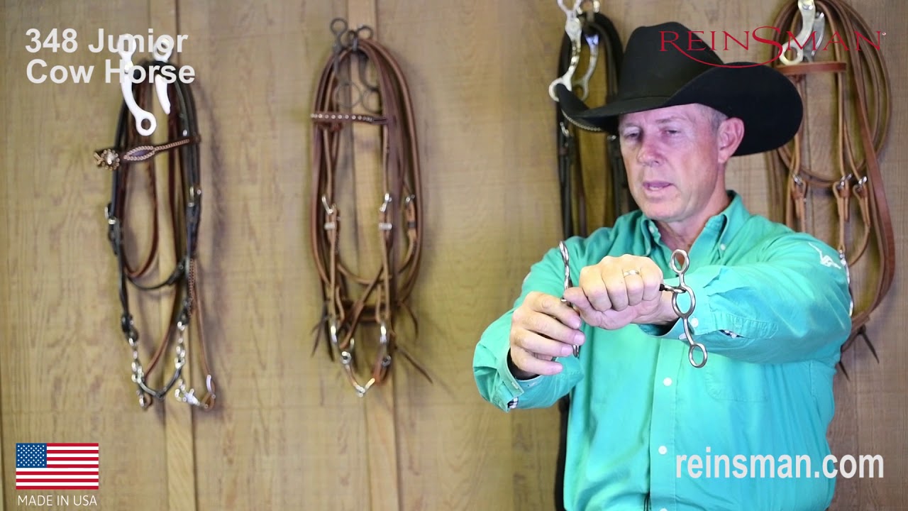 JR Cowhorse Bit 5" Twisted Wire Copper Mouth Stainless Cheeks by Eddy's Tack JR Cowhorse Bit 5" Twisted Wire Copper Mouth Stainless Cheeks by Eddy's Tack